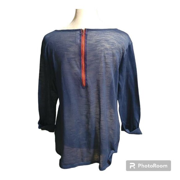 Xhilaration Anchor Short Sleeve Top Size XL Women - Picture 5 of 7